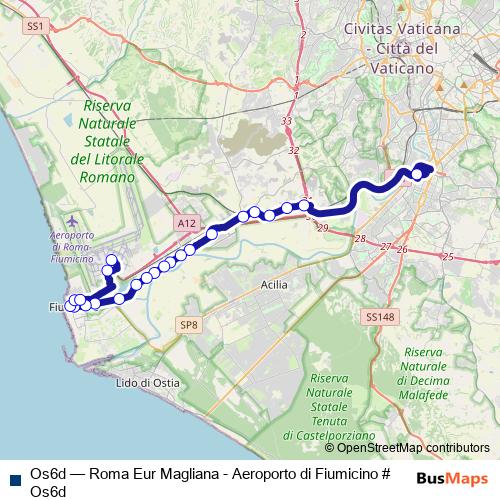 Os6d bus Line Map