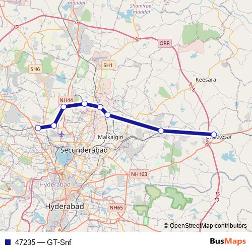 47235 rail Line Map
