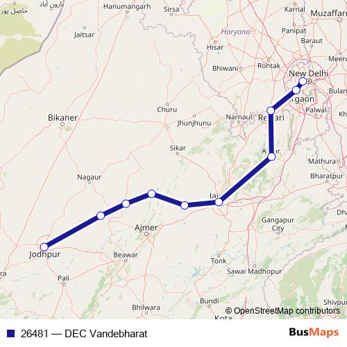 26481 rail Line Map