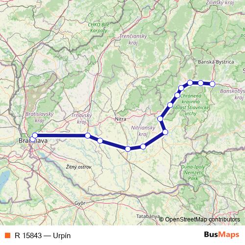 R 15843 rail Line Map