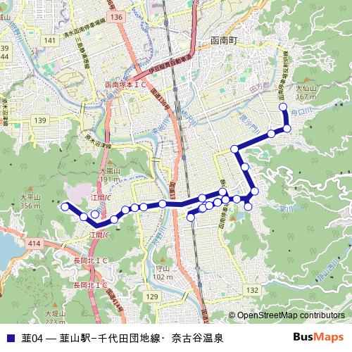 韮04 bus Line Map