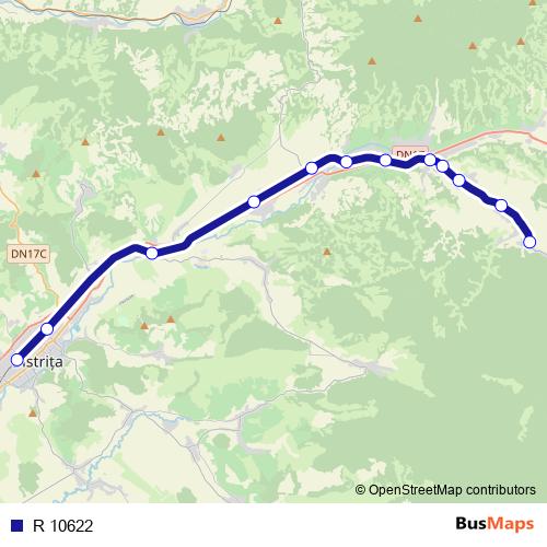 R 10622 rail Line Map
