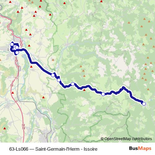 63-Ls066 bus Line Map