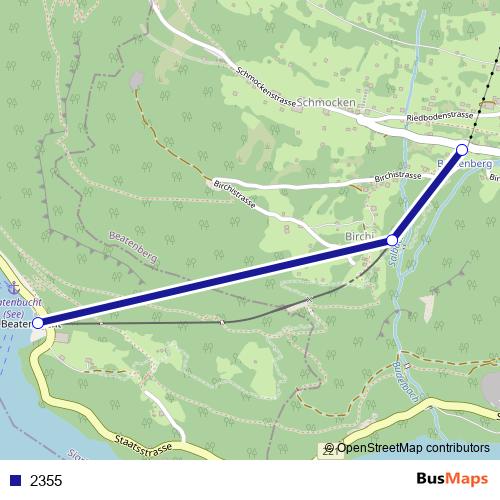 2355 funicular Line Map
