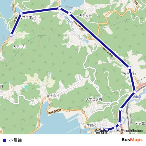 小引線 bus Line Map