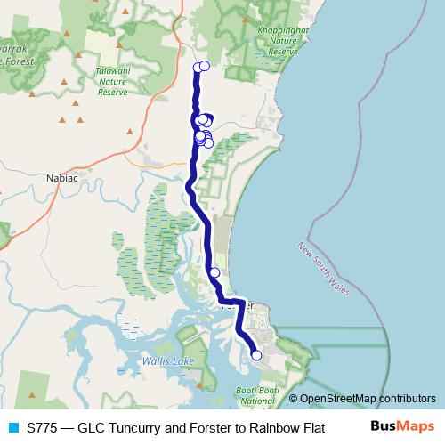 S775 bus Line Map