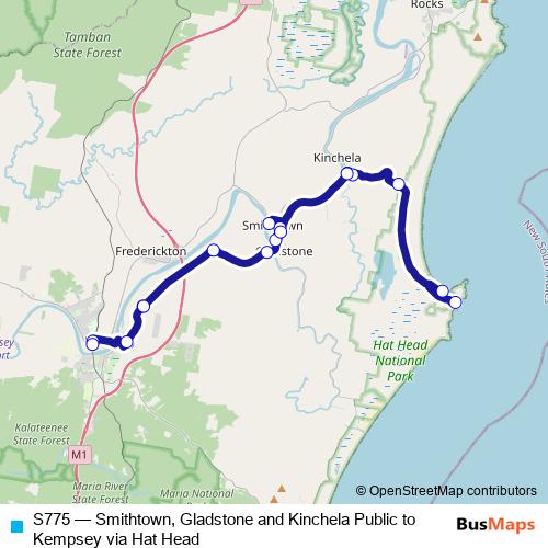 S775 bus Line Map