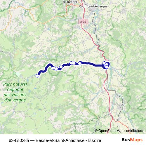 63-Ls028a bus Line Map
