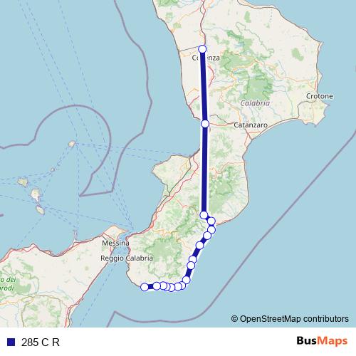 285 C R bus Line Map