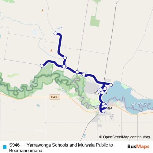 S946 bus Line Map