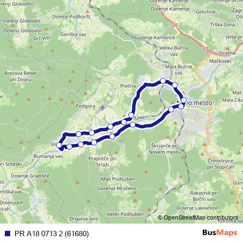 PR A18 0713 2 (61680) bus Line Map