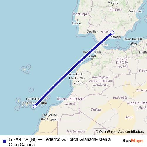GRX-LPA (Nt) air Line Map