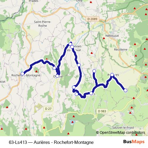 63-Ls413 bus Line Map