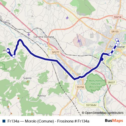 Fr134a bus Line Map