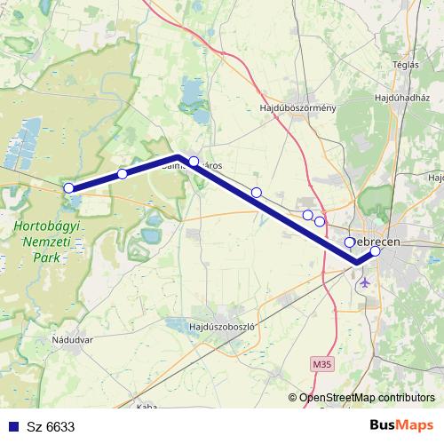 Sz 6633 rail Line Map
