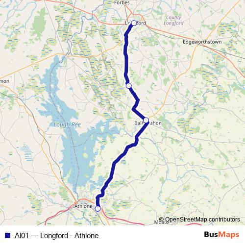 Ai01 bus Line Map