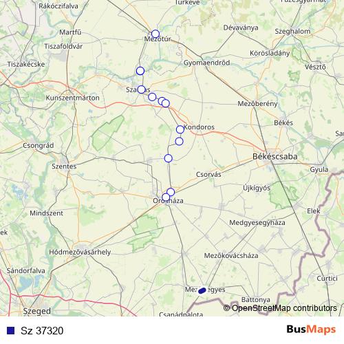 Sz 37320 rail Line Map