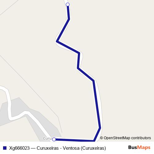 Xg666023 bus Line Map
