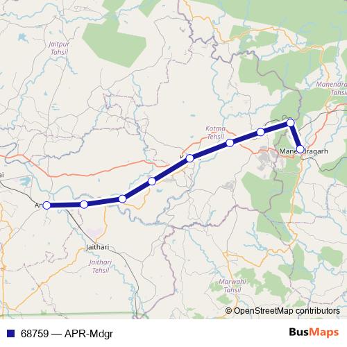 68759 rail Line Map