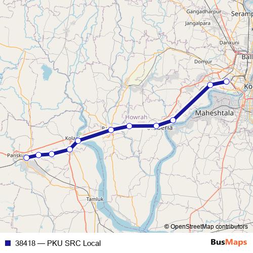 38418 rail Line Map