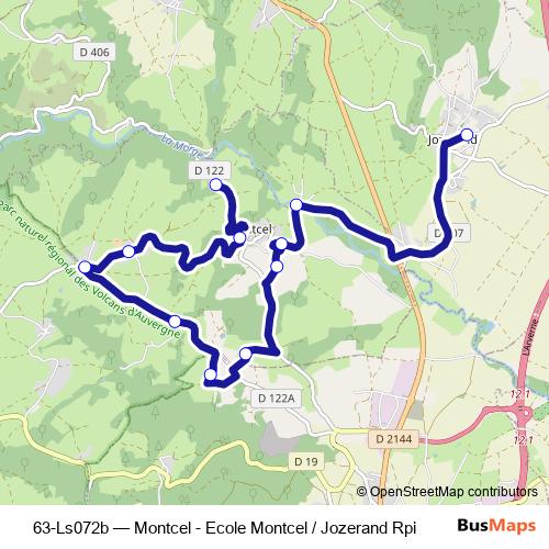 63-Ls072b bus Line Map