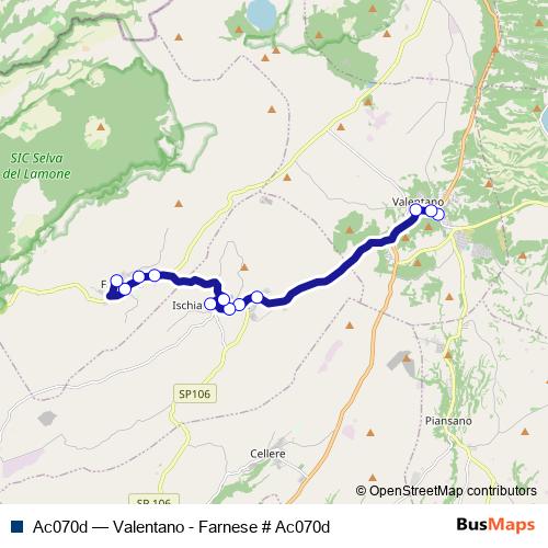 Ac070d bus Line Map