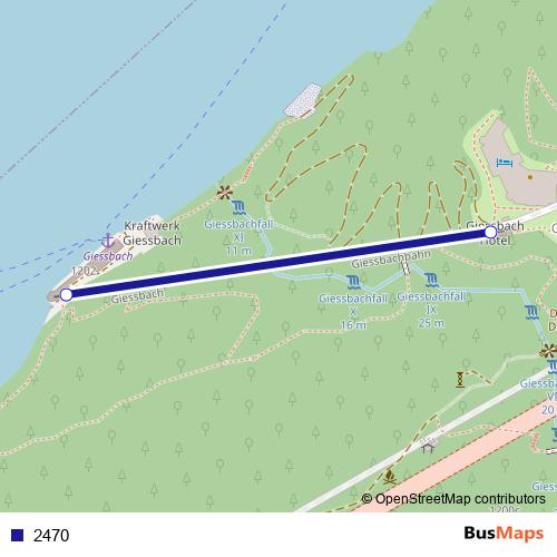 2470 funicular Line Map