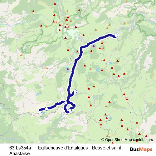 63-Ls354a bus Line Map