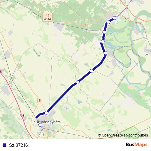 Sz 37216 rail Line Map
