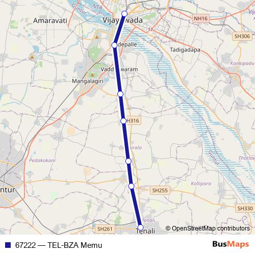 67222 rail Line Map