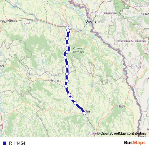 R 11454 rail Line Map