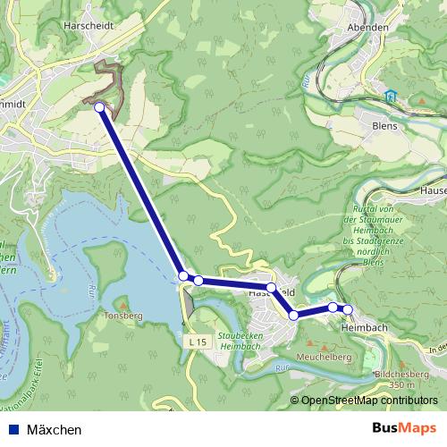 Mäxchen metro Line Map