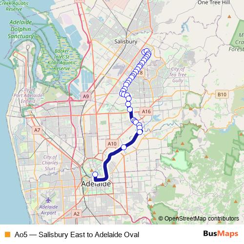 Ao5 bus Line Map