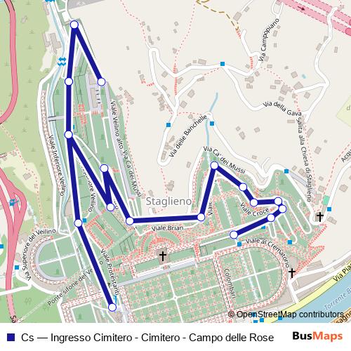 Cs bus Line Map