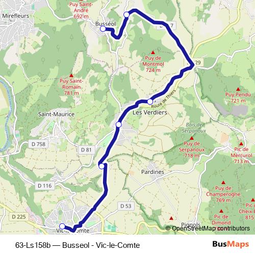 63-Ls158b bus Line Map