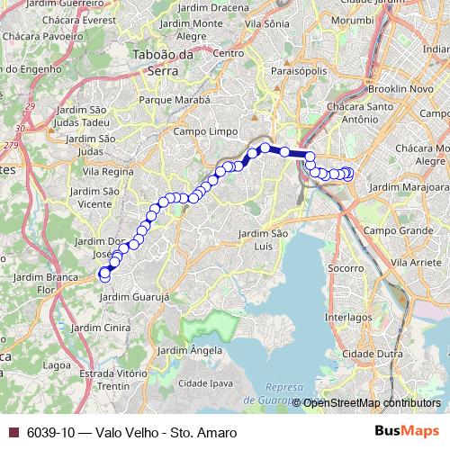 6039-10 bus Line Map