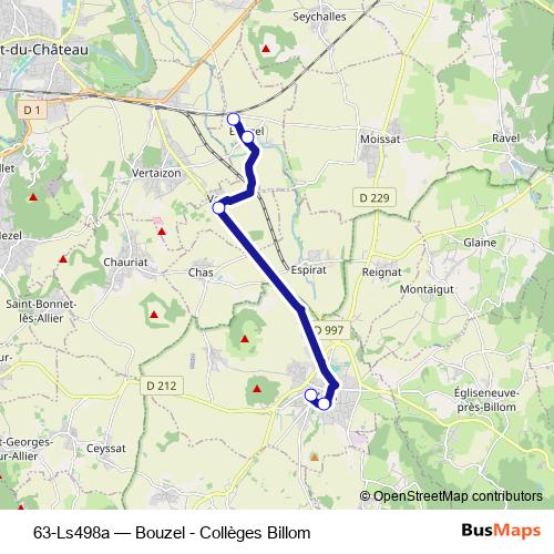 63-Ls498a bus Line Map