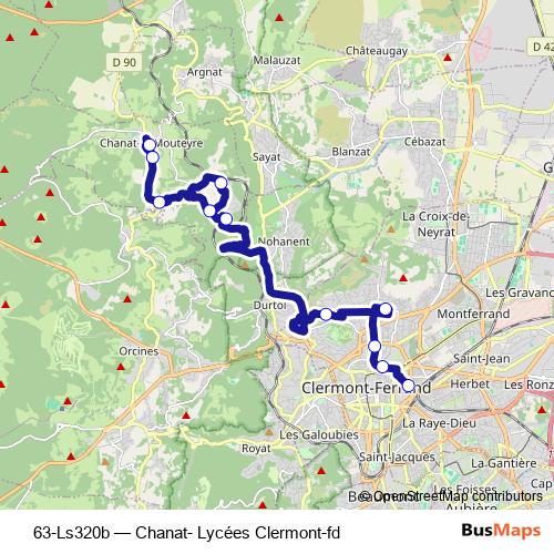 63-Ls320b bus Line Map