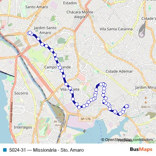 5024-31 bus Line Map