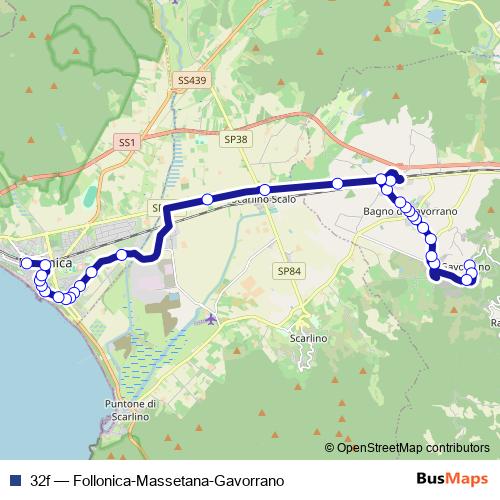 32f bus Line Map