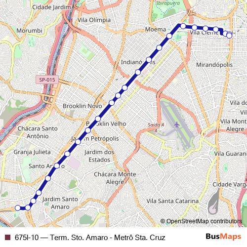 675l-10 bus Line Map