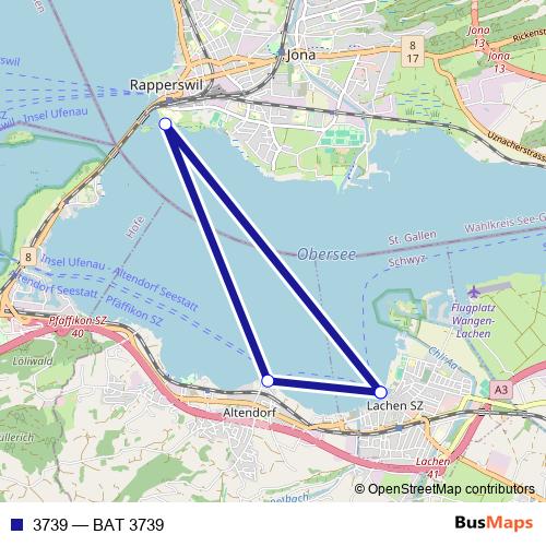 3739 ferry Line Map