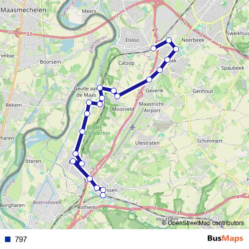 797 metro Line Map