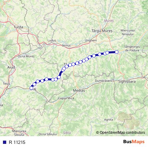 R 11215 rail Line Map