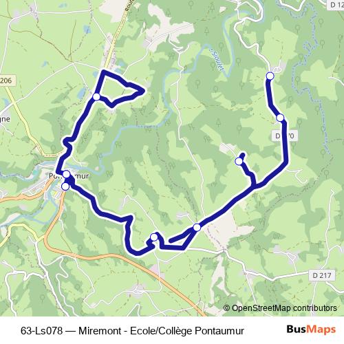 63-Ls078 bus Line Map