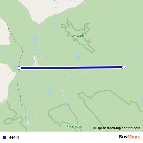 944-1 bus Line Map