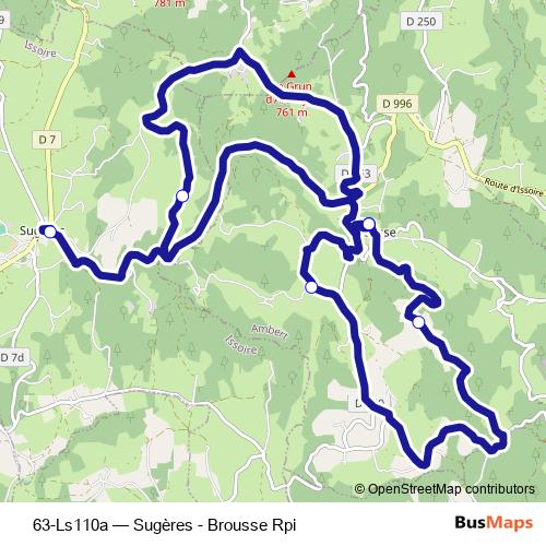 63-Ls110a bus Line Map