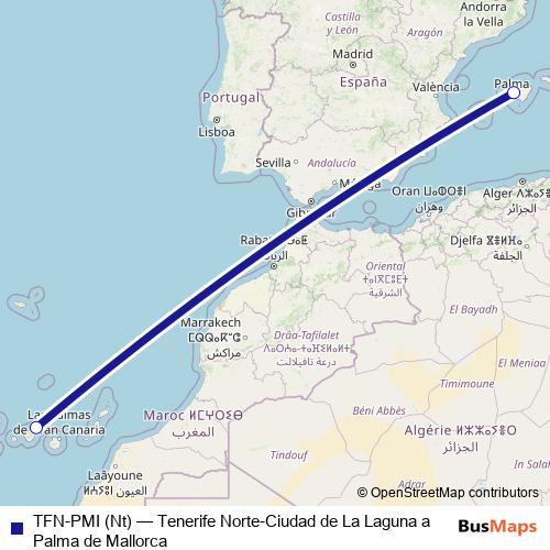 TFN-PMI (Nt) air Line Map