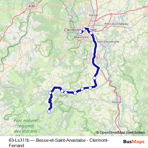 63-Ls311b bus Line Map