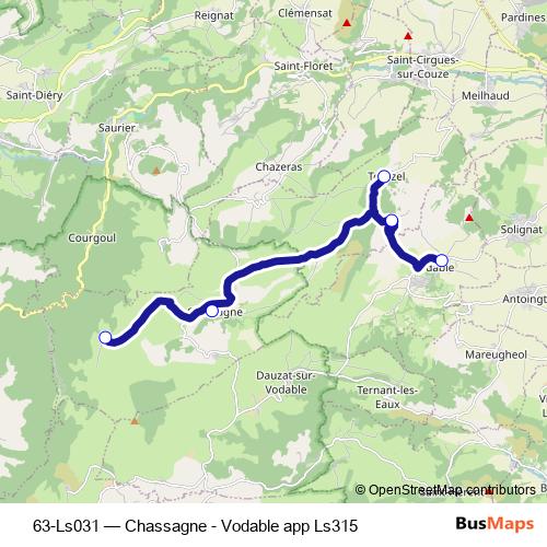 63-Ls031 bus Line Map